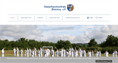 Desktop Screenshot of kampfkunstzentrum-zwickau.de